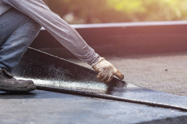 Professional Basement Waterproofing technician working in Ringwood, NJ